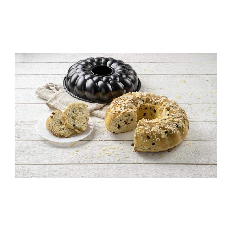 Zenker 6529 Black Örgü Desen Poğaça ve Ekmek Kalıbı, 32 cm — Zenker — Görsel 4