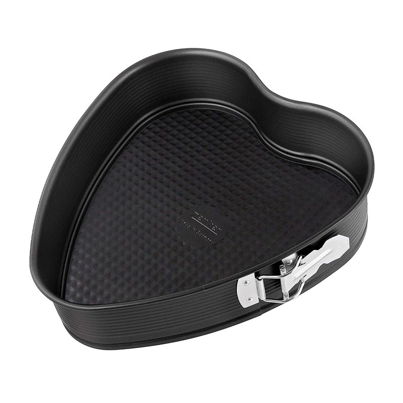 Zenker 7410 Kelepçeli Kalp Kek Kalıbı, 26 cm — Zenker