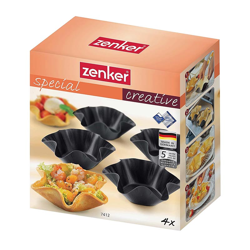 Zenker 7412 Tatlı ve Tuzlu Pişirme Kalıbı, 16.5 cm, 4 Adet — Zenker — Görsel 2
