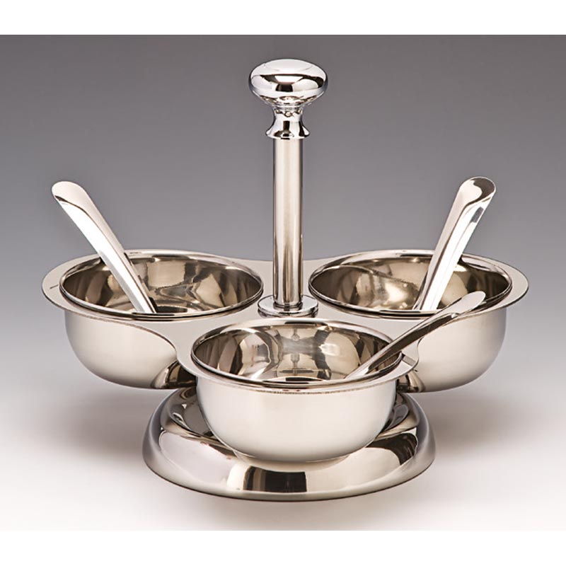 Zicco 043068 Çelik Baharatlık Standı, 3'lü