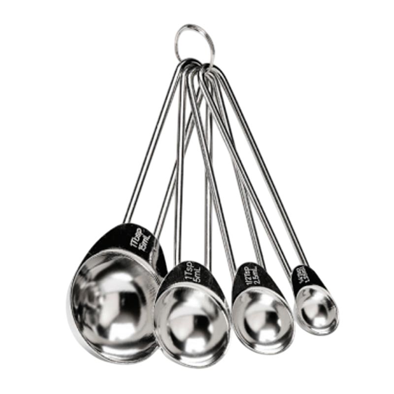 Zicco A-8700 Çelik Kaşık Ölçek, 4'lü