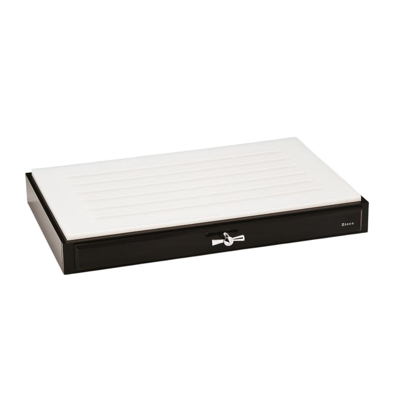 Zicco Akrilik Ekmek Kesme Tahtası, 32x52x7 cm, Siyah