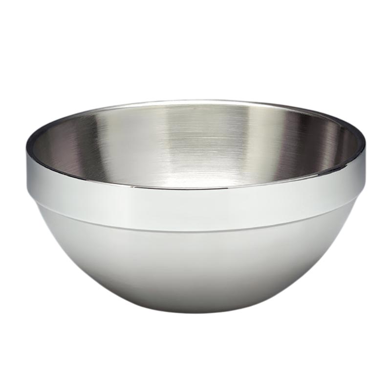 Zicco Çift Çidarlı Çelik Kase, 23x10.5 cm