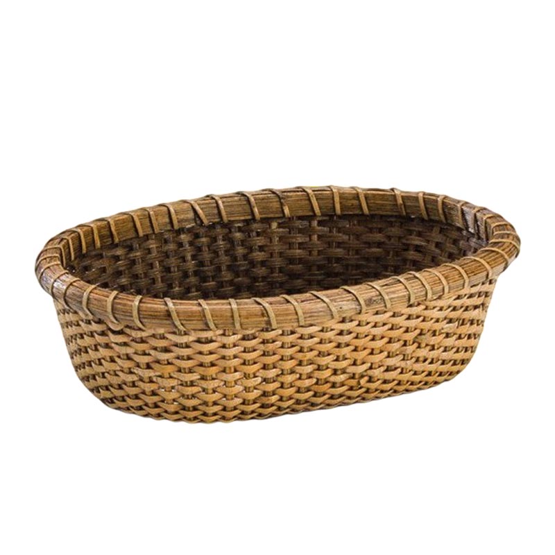 Zicco JF-017 Rattan Bambu Ekmek Sepeti, 16x22 cm
