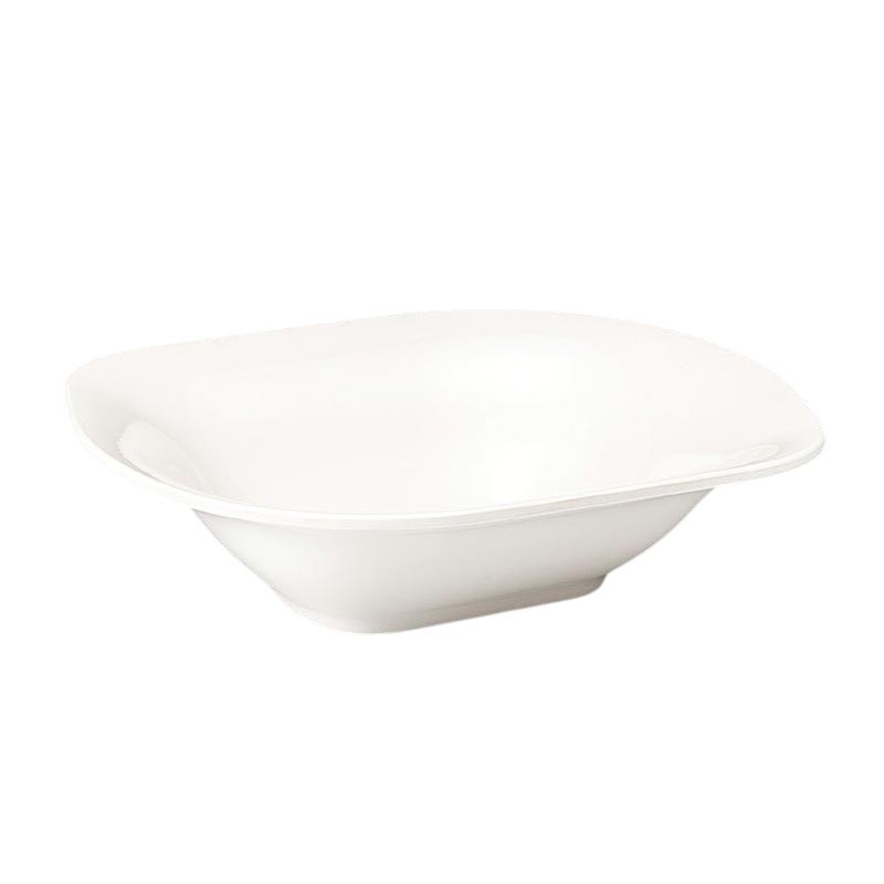 Zicco K-13061 Melamin Teşhir Kasesi, 26x30x8 cm, Beyaz — Zicco