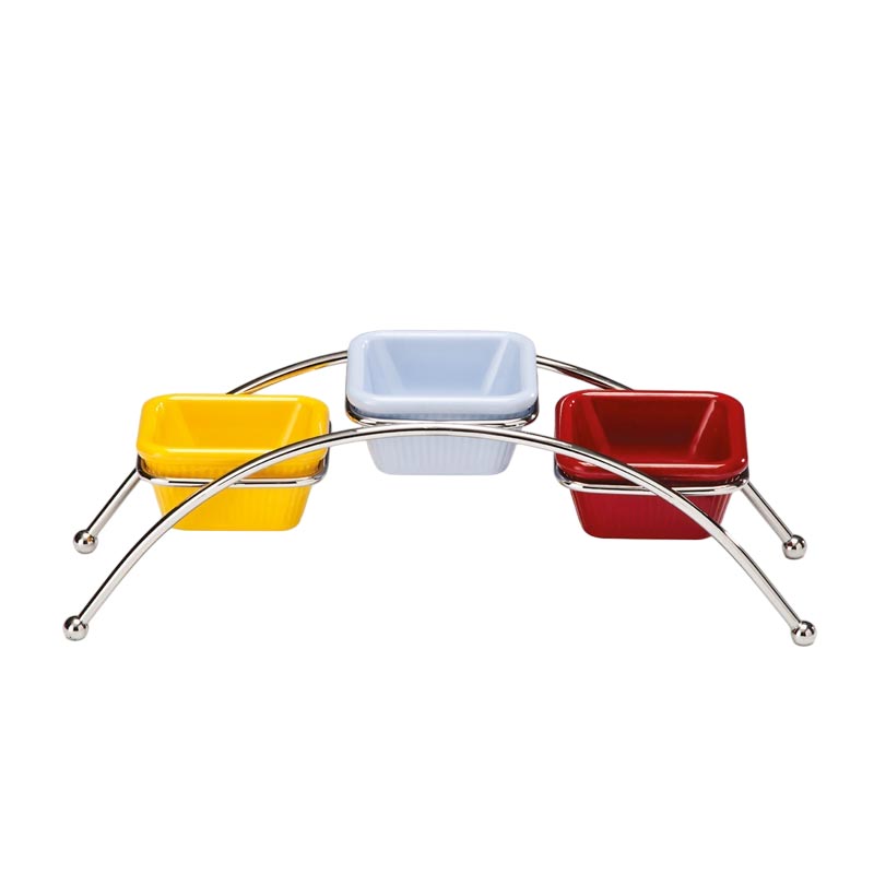 Zicco K-1453 Uzun Melamin Teşhir Tabağı, 65x20x4 cm, Kırmızı — Zicco