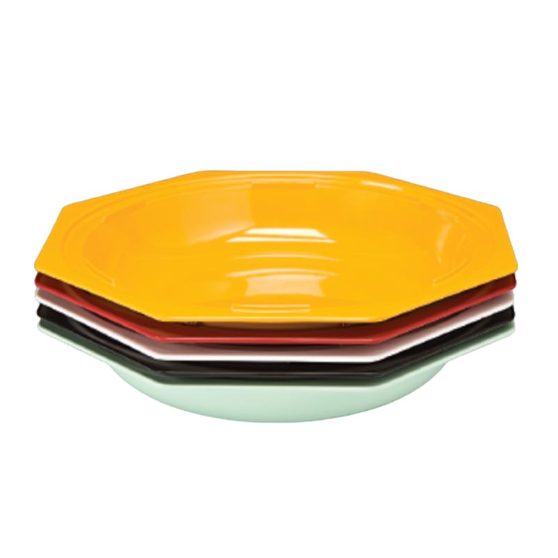 Zicco K-2008 Sekizgen Melamin Kase, 43x6 cm, Sarı — Zicco