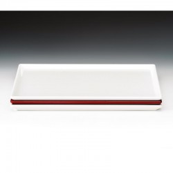 Zicco K-2045 Teşhir Tabağı, Melamin, 25x35 cm, Kırmızı — Zicco — Görsel 2