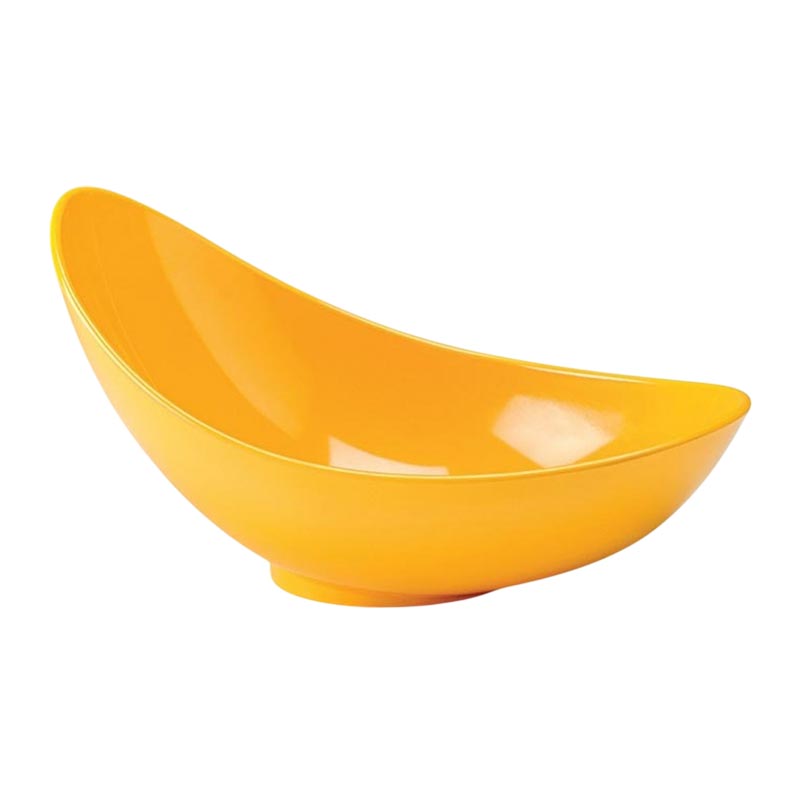 Zicco K-2048 Melamin Teşhir Kasesi, 36x22x11-17 cm, Kırmızı