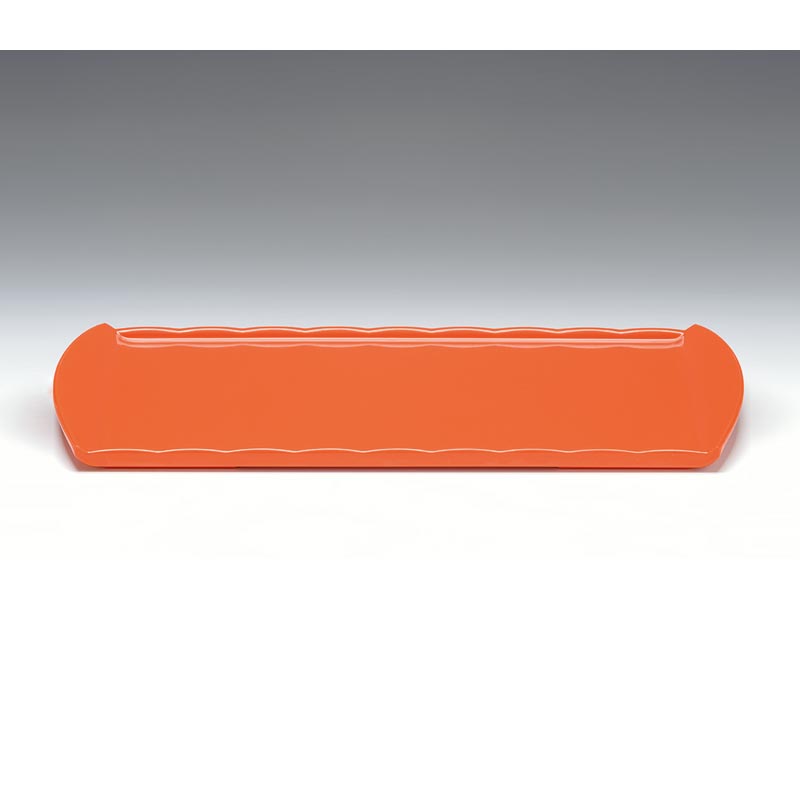 Zicco K-2055 Melamin Teşhir Tabağı, 25x43 cm, Turuncu — Zicco