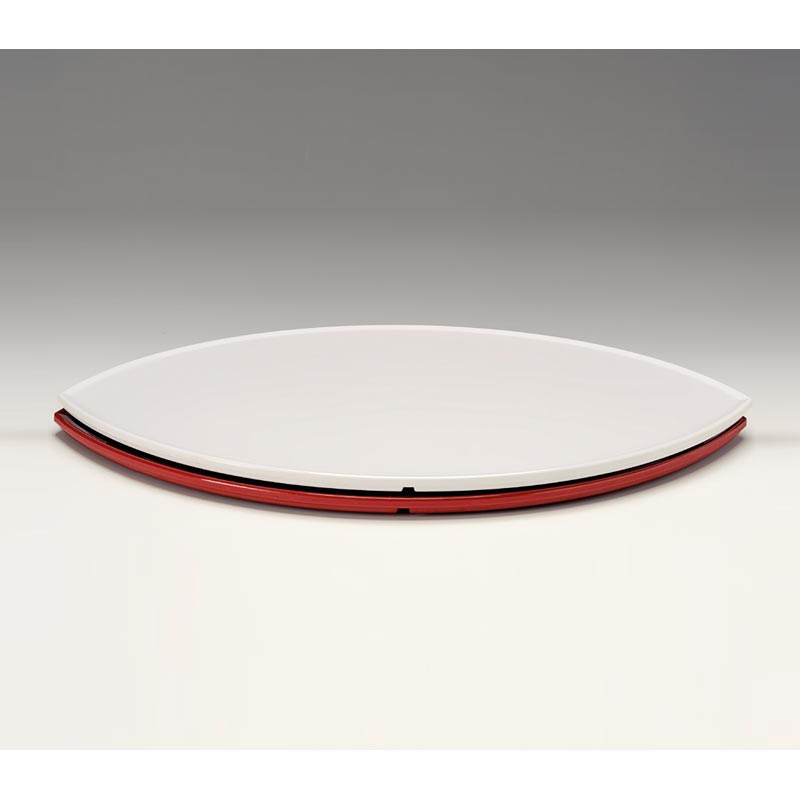Zicco K-2150 Limon Model Melamin Teşhir Standı, 35x54 cm, Beyaz — Zicco