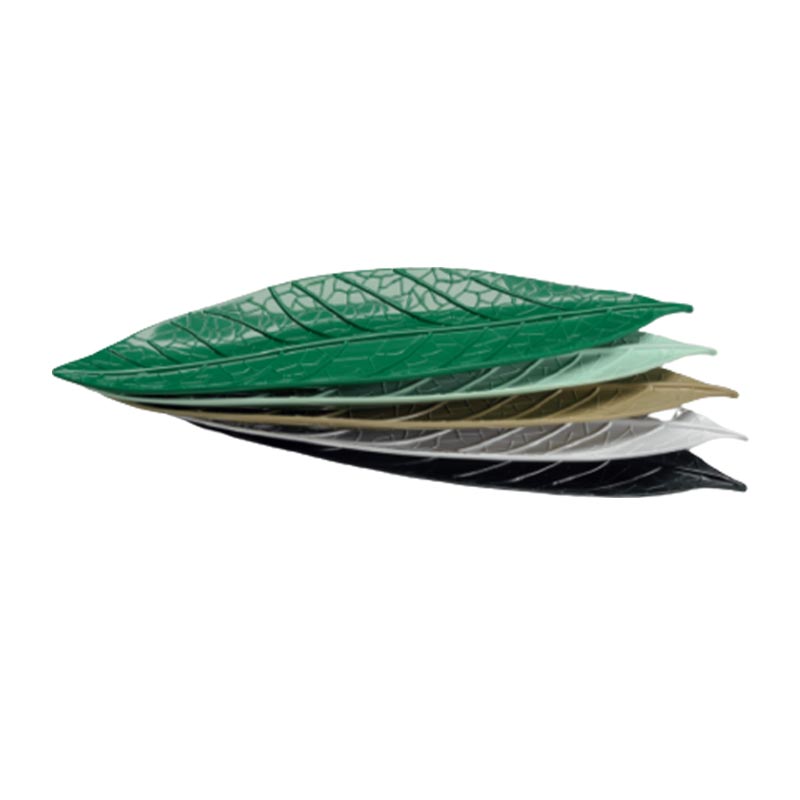 Zicco K-2500 Defne Model Melamin Mini Teşhir Tabağı, 13x36 cm, Kahverengi — Zicco