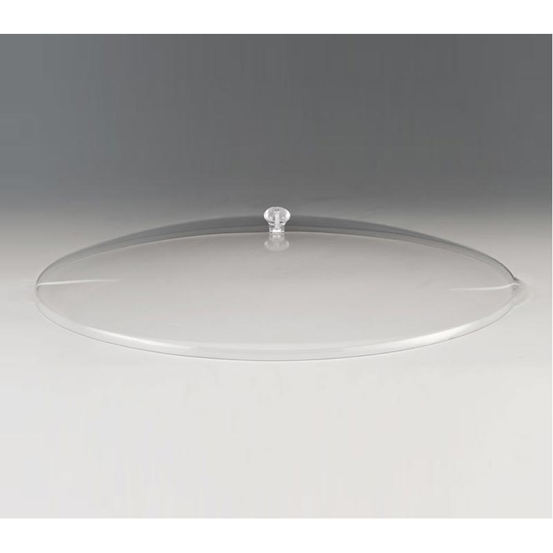 Zicco K-883 Akrilik Oval Teşhir Kapak, 55x39 cm — Zicco