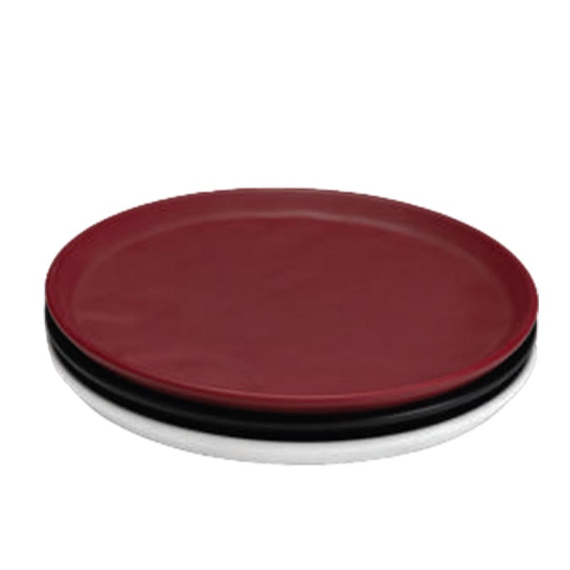 Zicco K-9200 Taş Model Melamin Teşhir Tepsisi, 29 cm, Krem — Zicco