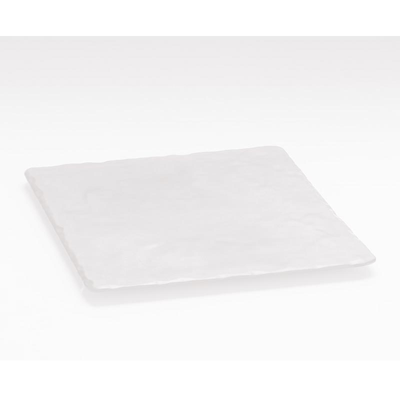 Zicco K-9500 Taş Model Melamin Teşhir Tabağı, 26x32 cm, Beyaz — Zicco