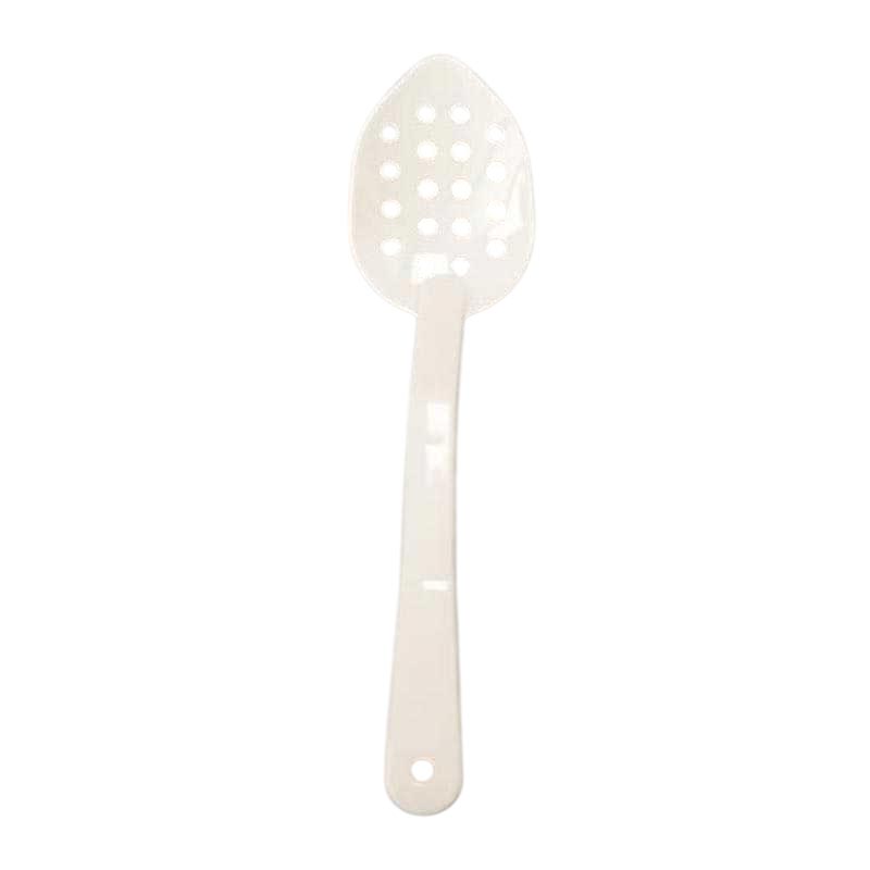 Zicco PDF-322 Delikli Polikarbon Servis Kaşığı, 31 cm, Beyaz