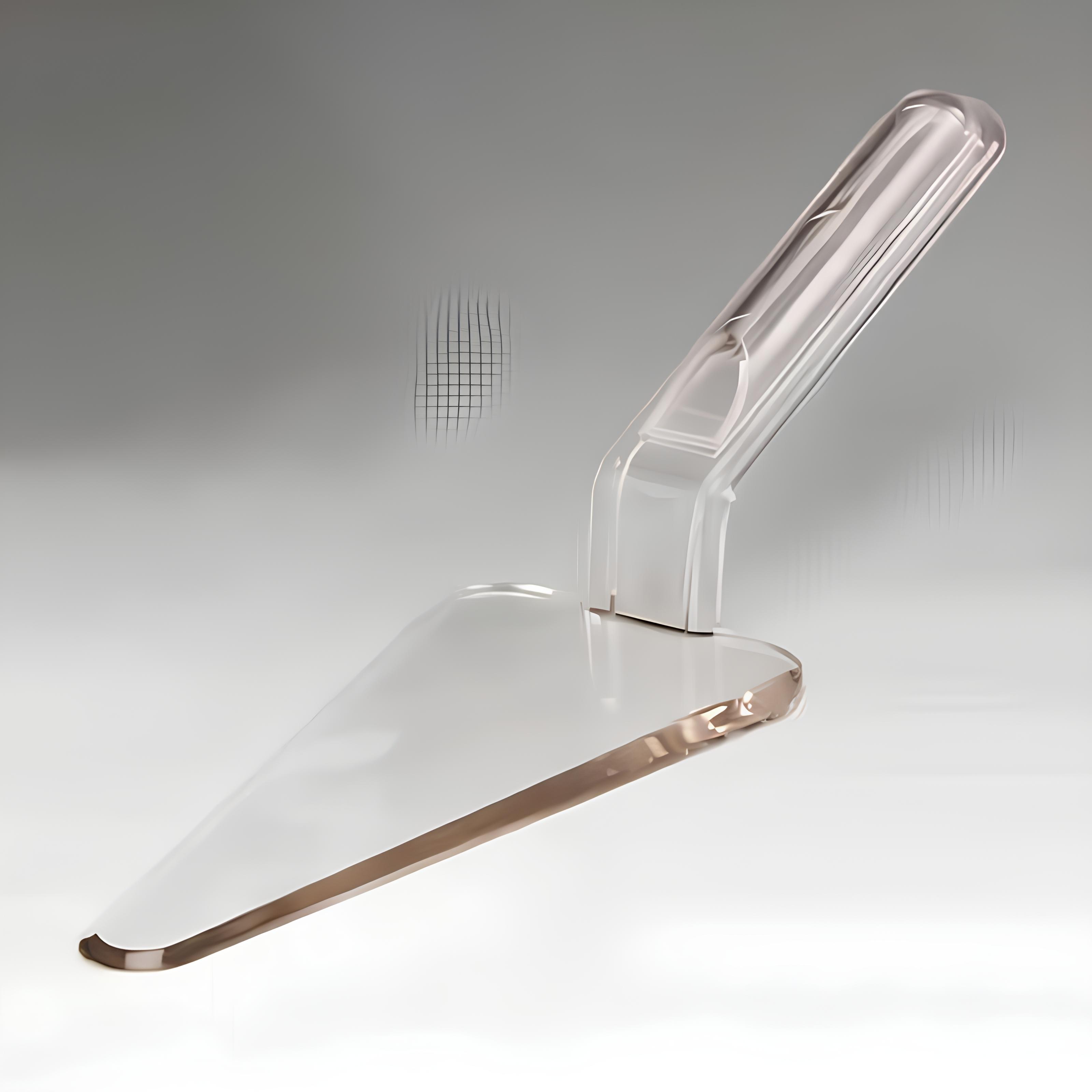 Zicco PDFLT Polikarbon Spatula, 16 cm, Şeffaf