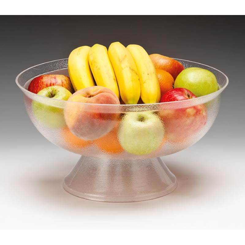 Zicco ZCP-007 Ayaklı Akrilik Yuvarlak Kase, 35x21 cm — Zicco