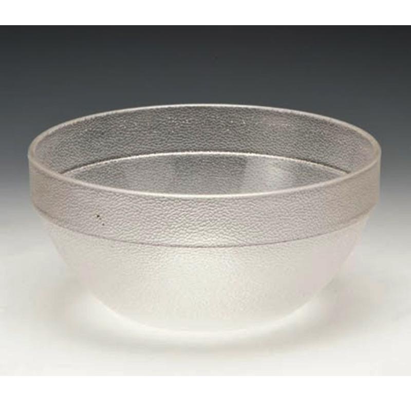 Zicco ZCP 048-1 Polikarbon Yuvarlak Kase, 23 cm, Şeffaf — Zicco