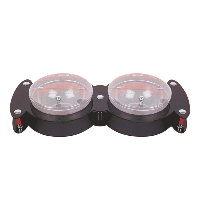 Zicco ZCP-154 Açılır Kapaklı Kaseli Teşhir Standı, 2'li, 23 cm, 30x70 cm