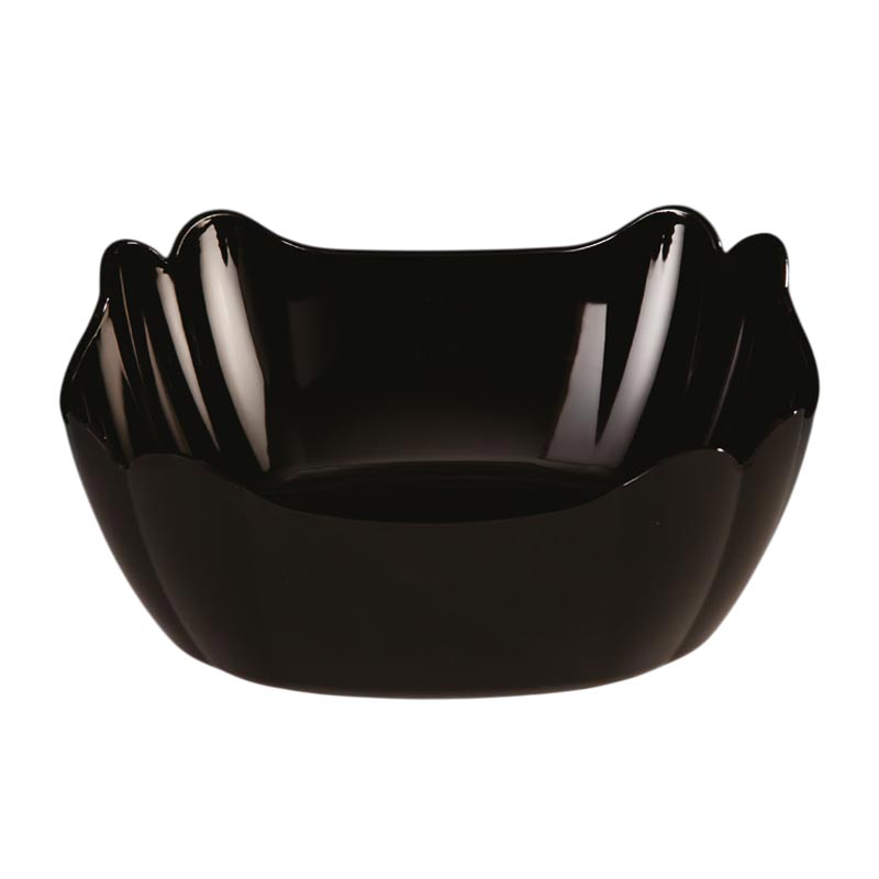 Zicco ZCP-335 Polikarbon Derin Teşhir Kasesi, 31x31 cm, Siyah — Zicco