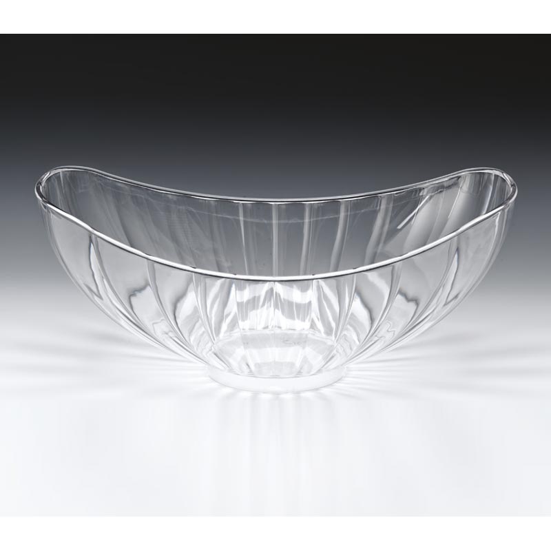 Zicco ZCP-472 Polikarbon Teşhir Kase, 42.5x25.5 cm, Şeffaf — Zicco