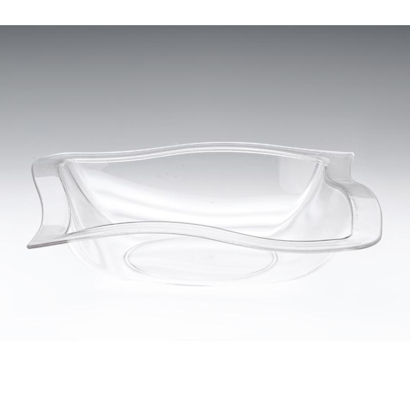 Zicco ZCP-515 Polikarbon Teşhir Kasesi, 29x29 cm, Şeffaf — Zicco