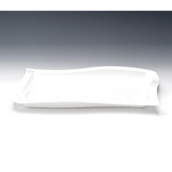 Zicco ZCP-516 Polikarbon Teşhir Tabağı, 45x30 cm, Beyaz — Zicco — Görsel 2