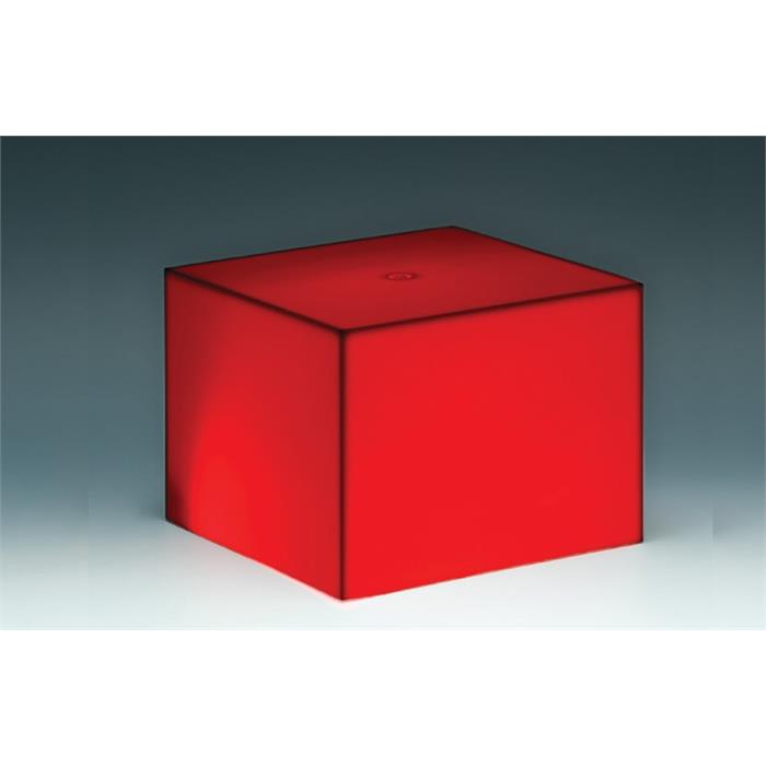 Zicco ZCP-567 Polikarbon Işıklı Teşhir Yükseltici, 20x20x15 cm