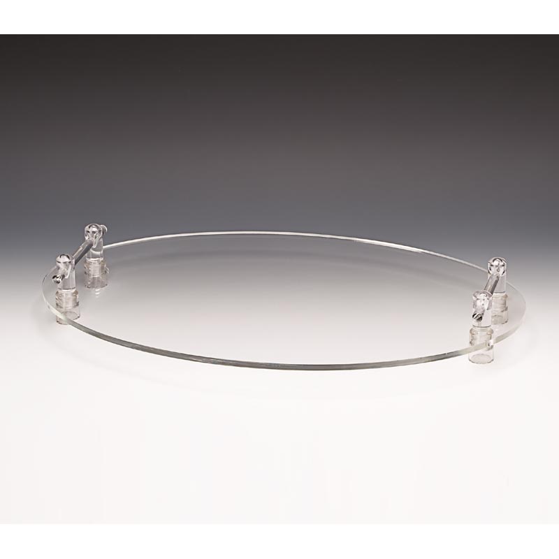 Zicco ZCP-583 Akrilik Oval Teşhir Standı, 60x40 cm — Zicco