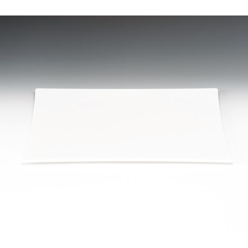 Zicco ZCP-624 Polikarbon Teşhir Tabağı, 30x30 cm, Beyaz — Zicco