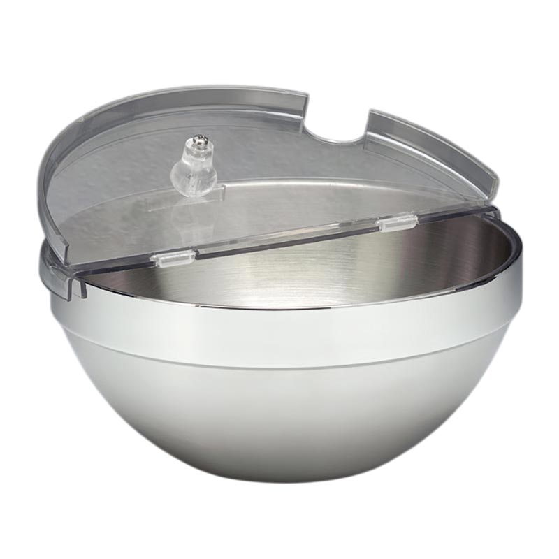 Zicco ZCP-692 Çift Çidarlı Çelik Kase, Polikarbon Kapaklı, 23x11 cm