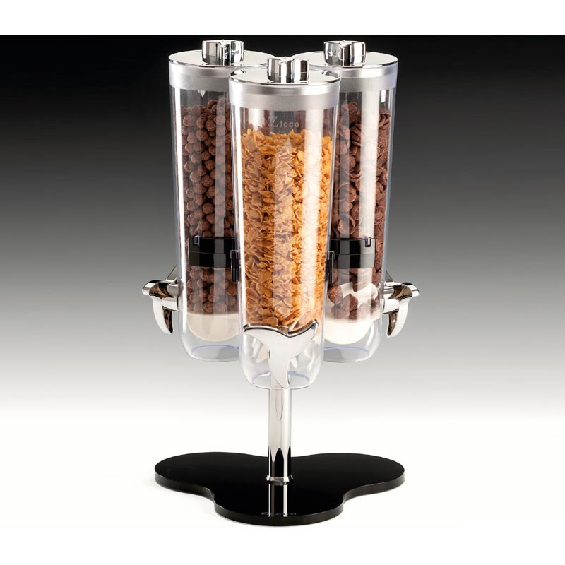 Zicco ZCP-719 Döner Cornflakes Aleti, 3'lü, Ayaklı, 26x26x46 cm