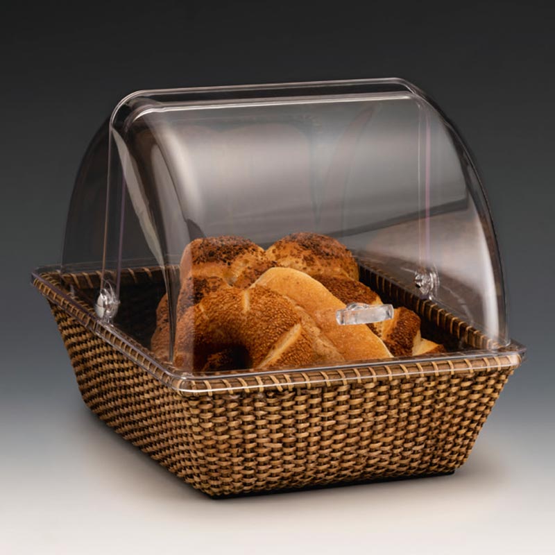 Zicco ZCP-798 Rattan Sepetli Polikarbonat Kapaklı Fanus, 32, 5x26 cm — Zicco