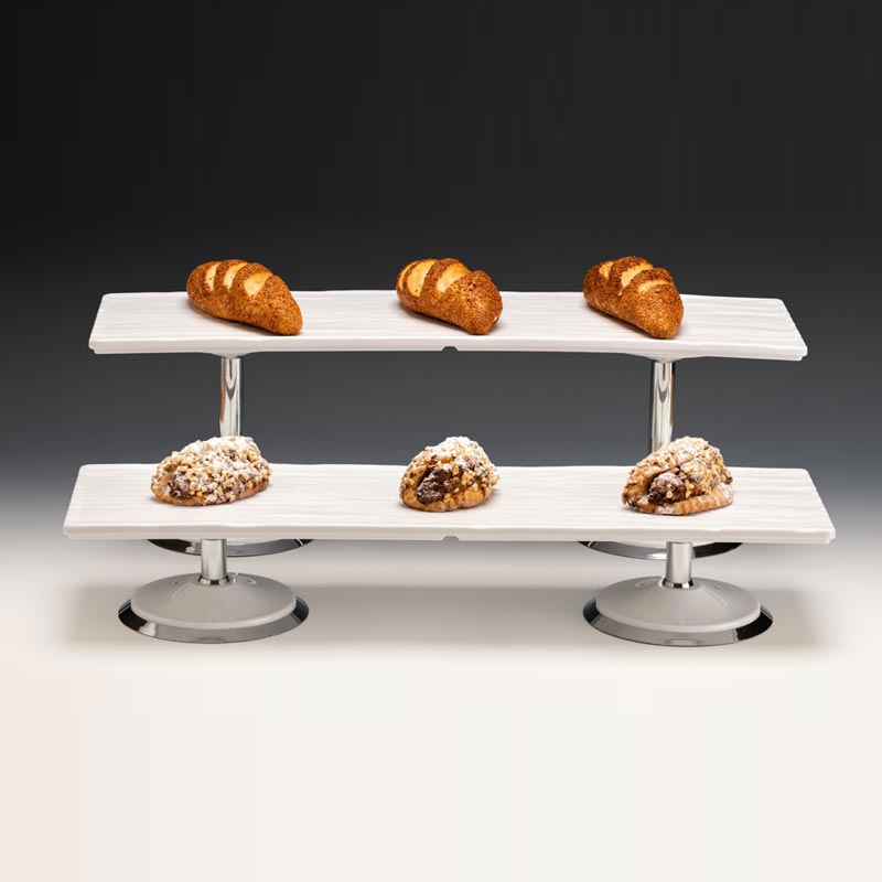 Zicco ZCP-826 Melamin Tepsili Teşhir Standı, 65x19x21 cm — Zicco