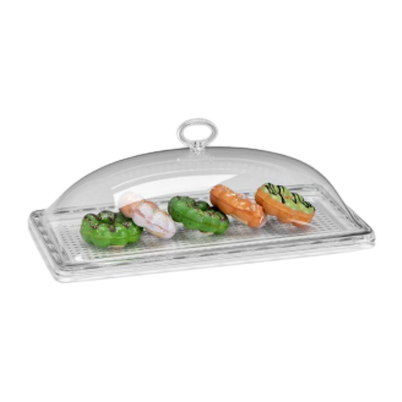 Zicco ZCP-830 Akrilik Kapaklı Polikarbon Fanus, 17.5x32.5x11 cm — Zicco