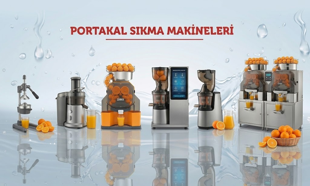 Portakal Sıkma Makineleri